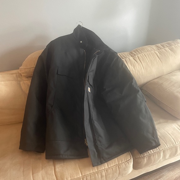Men’s Black Carhartt Winter Jacket - Picture 5 of 5